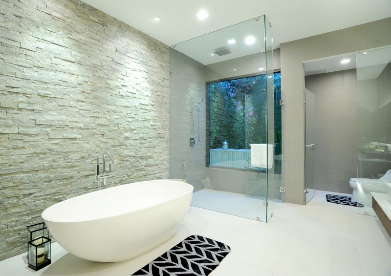 Renovated Bathroom with Natural Elements